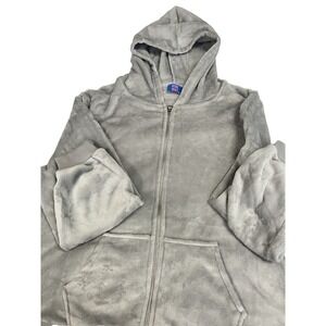 Blue Riot XO Gray Hoodie 3XL Soft Pullover NEW